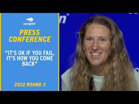 Victoria Azarenka Press Conference, 2022 US Open Round