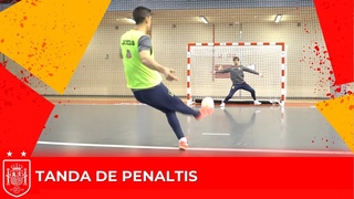 Así ha sido la tanda de penaltis en la Selección Española de Fútbol Sala