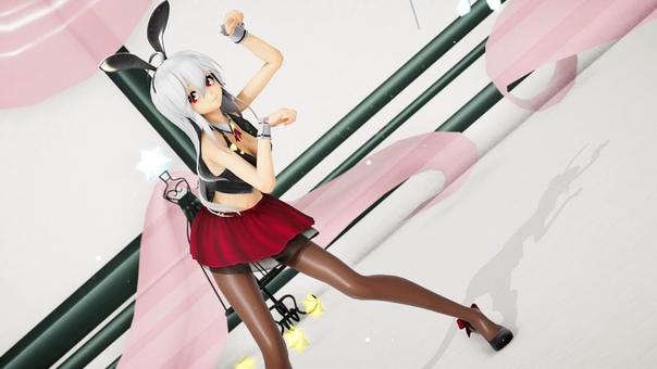 MMD, 4 K HAKU Pink