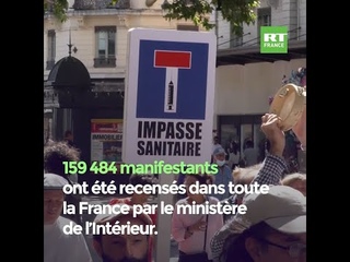 Pass sanitaire : les manifestants toujours plus mobiliss