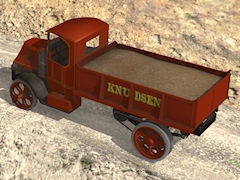 Mack AC 1923 loaded dump truck