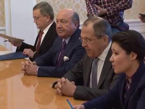 С. Лавров и С. Нанн, Sergey Lavrov Sam