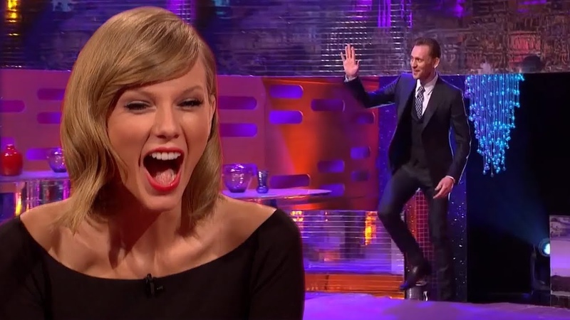 Tom Hiddleston Surprises Taylor Swift on The Toonight