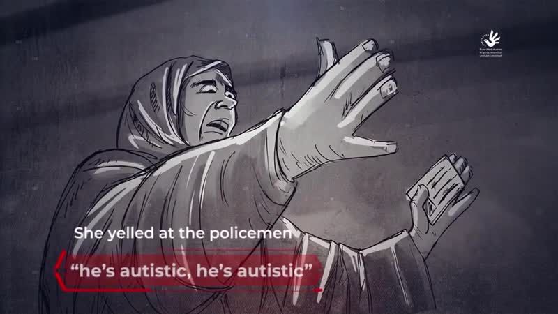Heart breaking. Relive Eyad s last moments before being