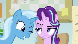 Trixie Lulamoon Says Wink.