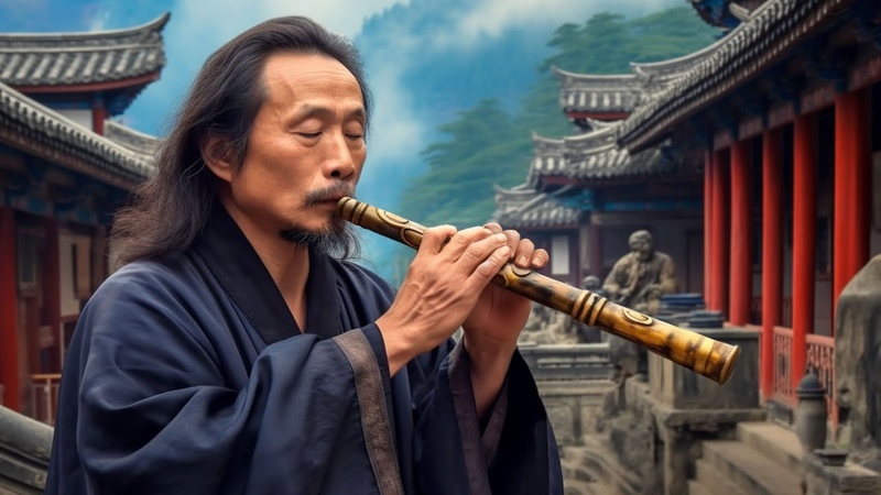 Chinese Flute music, Tibetan Healing Flute, Sound Therapy Heals All Pain of Body and