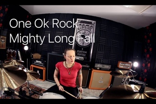 One Ok Rock - Mighty Long Fall (drum cover by Vicky Fates)