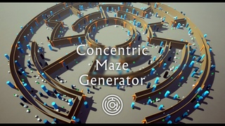 Concentric Maze Generator - Unreal Marketplace Submission