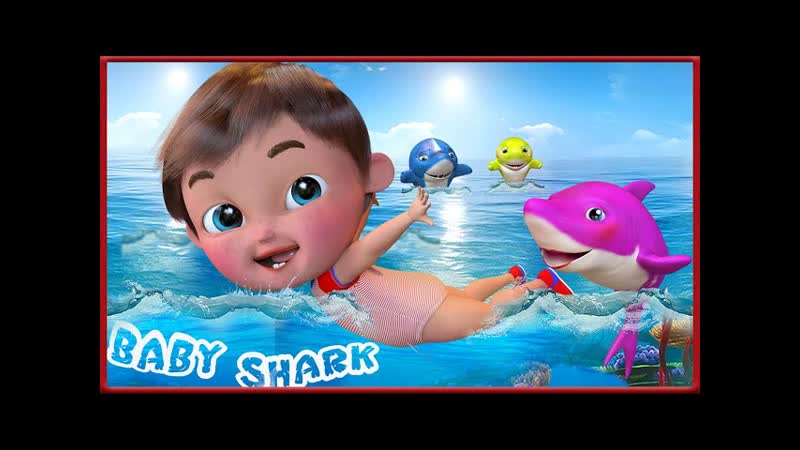 Baby Sharks Happy Family baby song Nursery Rhymes, Banana