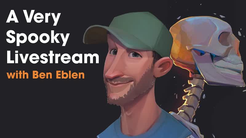 Halloween Art Stream with Ben