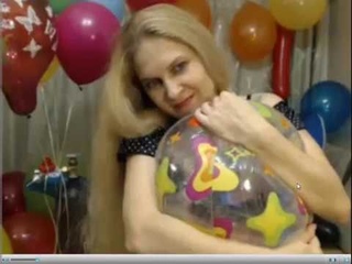 Birthday Balloon Party / Katya beachball deflate
