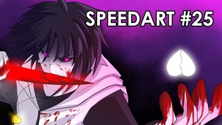 SPEEDART #25  - XTALE FRISK - TIMELINE IV Jakeiartwork