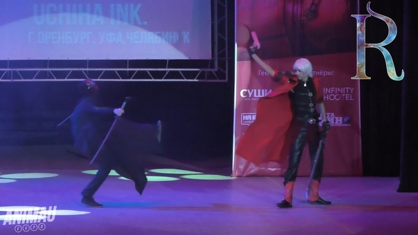ANIMAU 2016: EXPO. Выбор зрителей: Групповое дефиле Cosband Uchiha Devil May