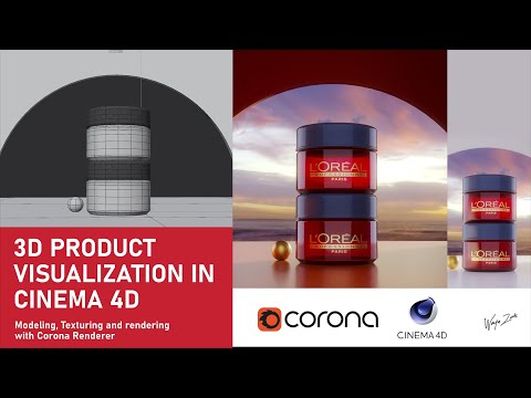 3 D Product Visualization with Corona Renderer for Cinema 4