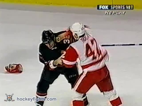 Sean Avery vs Steve Thomas Jan 15,