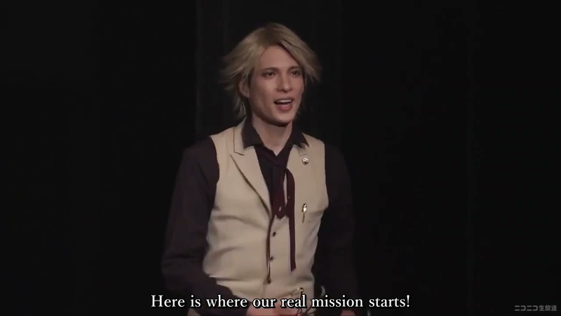Kunikida and Dazais secret mission BSD Stage Play Dazai Osamus Entrance
