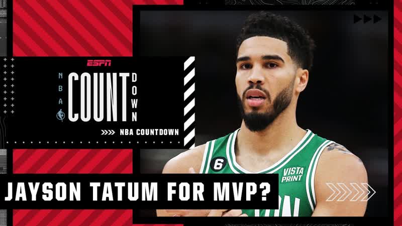 Stephen A. says Jayson Tatum should be a leading candidate for MVP, NBA