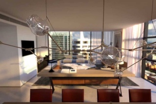 Lumiere tri-level penthouses