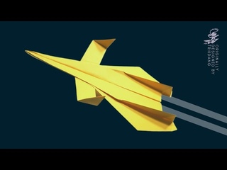 COOL PAPER AIRPLANE - How to make a Paper Airplane that Flies | Shadow Shark