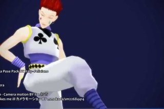 【HXH MMD】Hisoka Lupin+It makes me ill ヒソカMMD model distribution