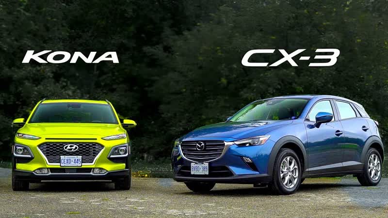 2019 Mazda CX 3 vs. 2018 Hyundai Kona 1. 6 T Clash Of The