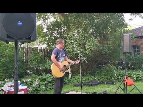 Scott Lucas ( Local H) 07 23 2021 Private Backyard: Beverly, Chicago,