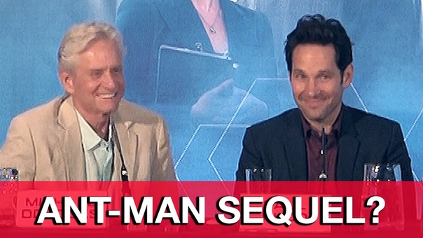 Ant Man Cast Talk Ant Man 2 Sequel Paul Rudd, Michael Douglas, Michael Pena, Peyton