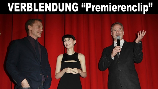 Verblendung Premierenclip Berlin Sony Center. Daniel Craig. The Girl With The Dragon