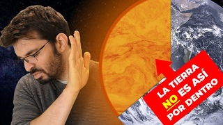 No vives sobre una enorme bola de lava
