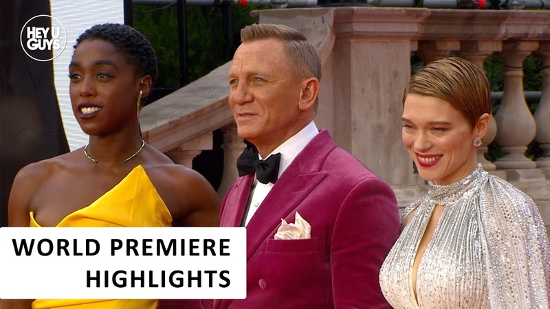 No Time to Die Premiere Highlights with Daniel Craig, Billie Eilish, Rami Malek