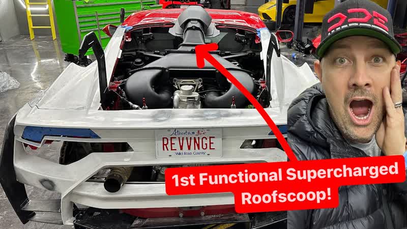 INTRODUCING WORLDS FIRST LAMBORGHINI WITH SUPERCHARGED functional ROOFSCOOP Sounds