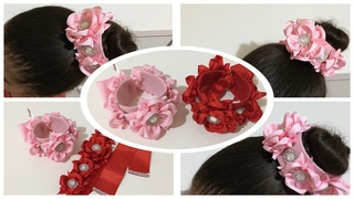 PORTA COQUE COM FLOR EXÓTICA 2/Ribbon/Diy/Pap🎀By Marina Mello