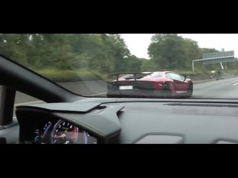 Mit 387, 385 kmh auf der Autobahn Autobahntourismus