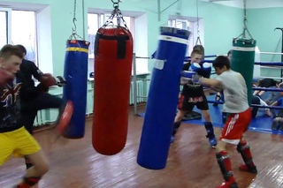 Робота на снарядах kickboxing WAKO-Житомир 2017