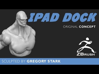 Mudbox 2012 - Gregory Stark - MARVEL Bust Concept