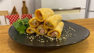 Сырные рулетики всего за 170, ОЧЕНЬ ВКУСНЫЙ рецепт закуски на праздники