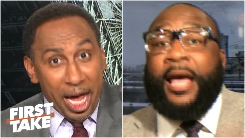 Stephen A. Marcus Spears get heated debating Lamar Jackson vs. Aaron Rodgers, First
