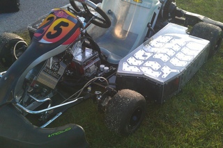 Electric Go Kart at Thisted Go kart Track