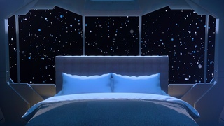 Deep White Noise Spaceship Sounds for Sleeping  10 Hours Starship Bedroom