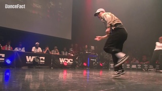 Stalamuerte & Diablo（from FRA）vs  RUSH BALL　WDC 2018 HIP HOP  BEST4