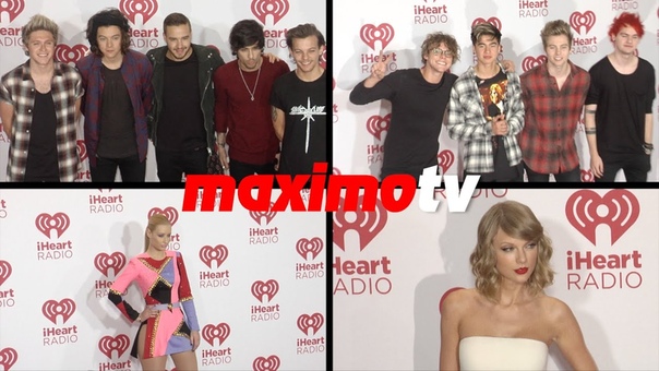2014 i Heart Radio Music Festival One Direction, 5 Seconds of Summer, Taylor