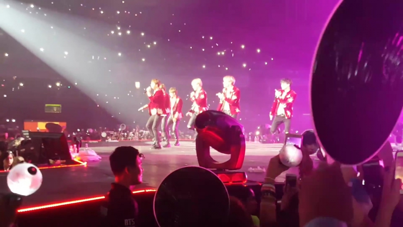 Fancam 170311 12 BTS N. O + No More Dream + Boy In Luv + Danger + RUN The Wings Tour in