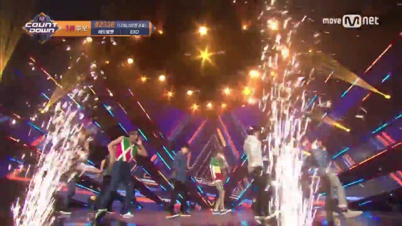 EXO Ko Ko Bop ( M Countdown 3 августа