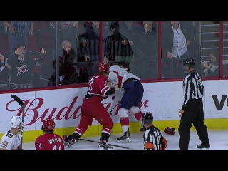 Jared McCann vs Brock McGinn Dec 2, 2017