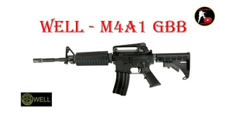 ОБЗОР WELL - M4A1 GBB airsoft (страйкбол)