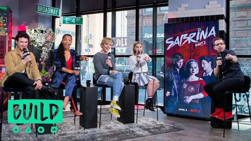Kiernan Shipka, Ross Lynch, Gavin Leatherwood Jaz Sinclair On Season 2 Of Chilling Adventures