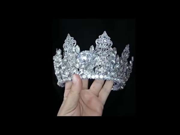 How to make wedding crystal crown