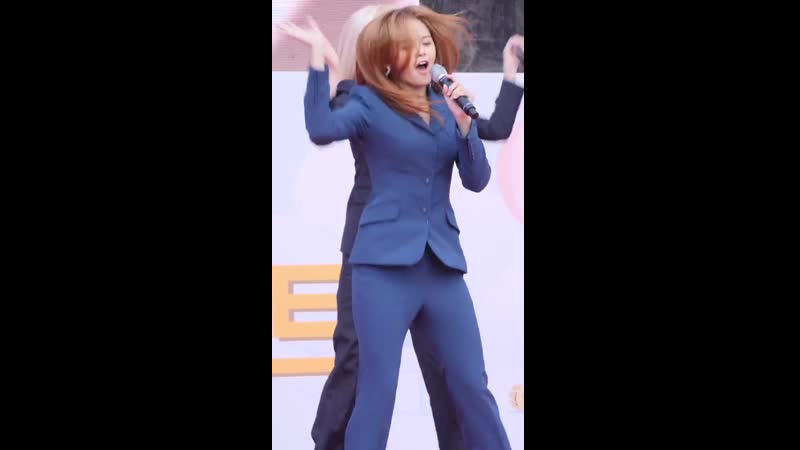 190420 Yeeun ( CLC) Black Dress сборный субботний концерт Peace (