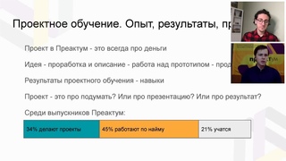 Биржа наставников. Стажировка Онлайн-оценка молодежных предпринимательских проектов Кубка Преактум