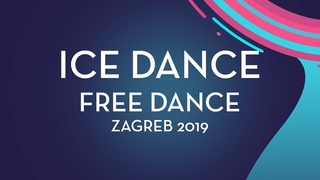 Natalie Taschlerova / Filip Taschler (CZE) | Ice Dance Free Dance | Zagreb 2019